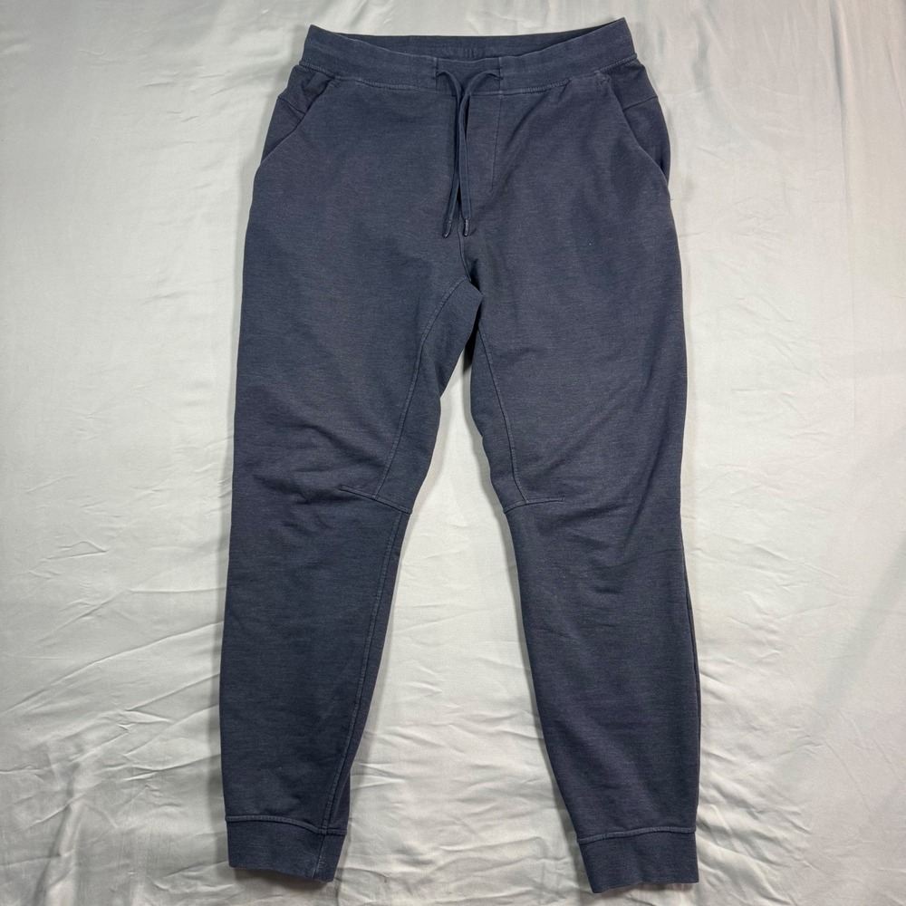 Lululemon City Sweat Jogger 29" Navy Blue Tapered Pants Mens XL Cozy Fleece